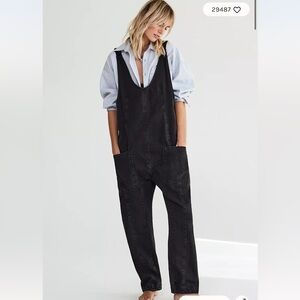 We The Free High Roller Jumpsuit
Plum color Small